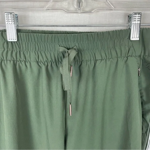 CALIA by Carrie Underwood Journey Tuxedo Stripe Green Pants M - Picture 2 of 5